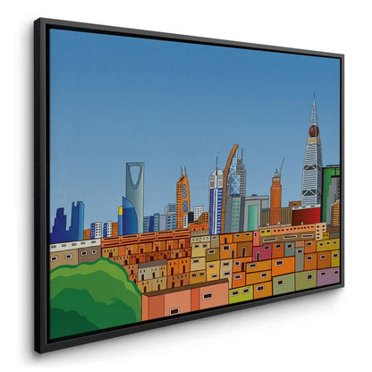 Riyadh Cityscape - Canvas