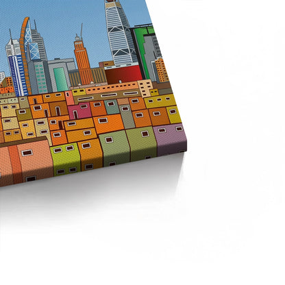 Riyadh Cityscape - Canvas