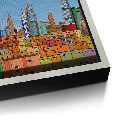 Riyadh Cityscape - Canvas