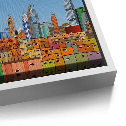Riyadh Cityscape - Canvas