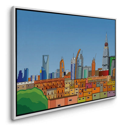 Riyadh Cityscape - Canvas