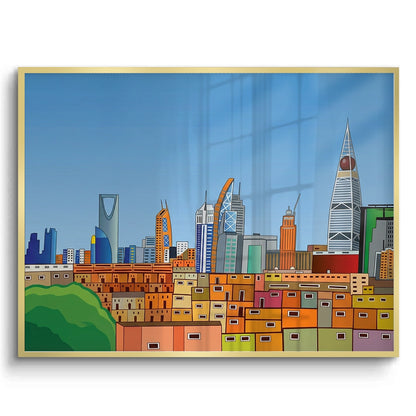 Riyadh Cityscape - Fine Art