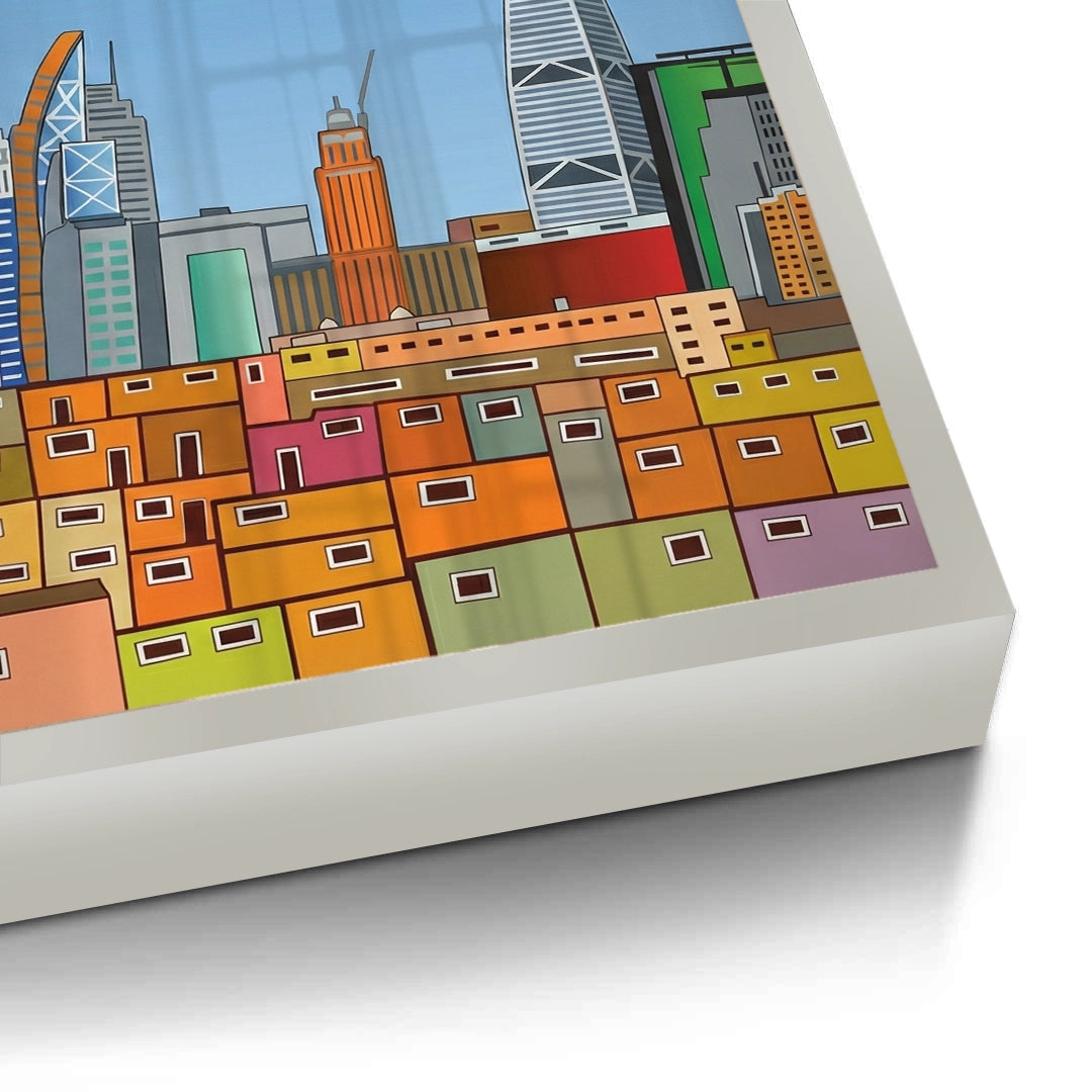 2Riyadh Cityscape - Fine Art