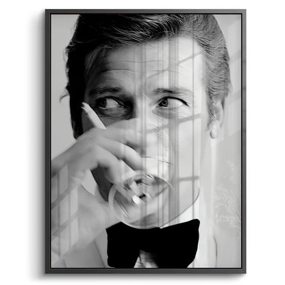 Roger Moore Whiskey - Acrylic