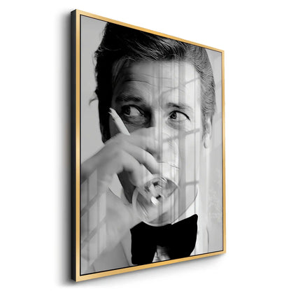 Roger Moore Whiskey - Acrylic