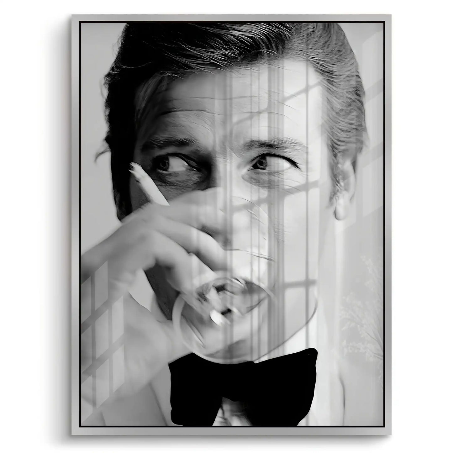 2Roger Moore Whiskey - Acrylic