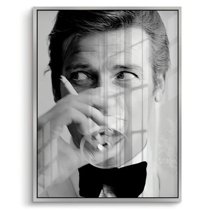 Roger Moore Whiskey - Acrylic