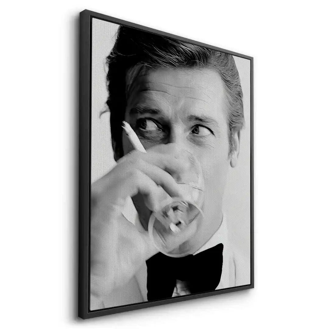 Roger Moore Whiskey - Canvas - Jasmineart.ae