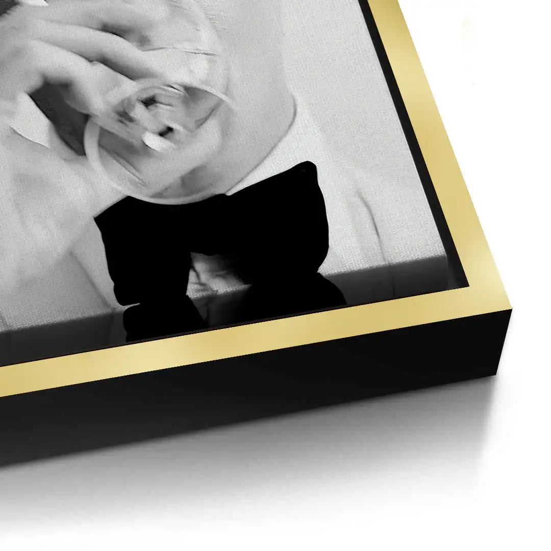 Roger Moore Whiskey - Canvas - Jasmineart.ae