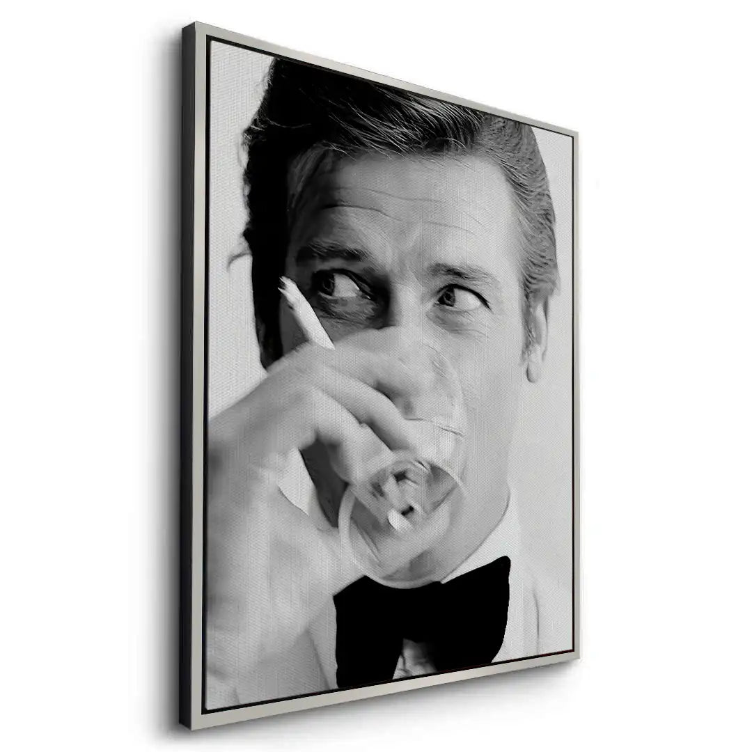 Roger Moore Whiskey - Canvas - Jasmineart.ae