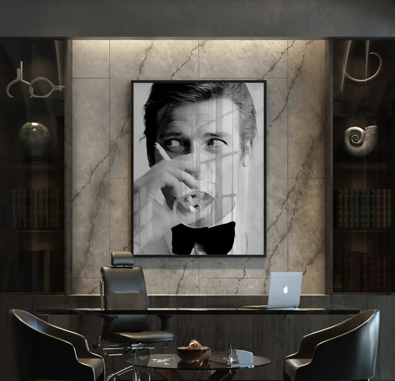 2Roger Moore Whiskey - Fine Art