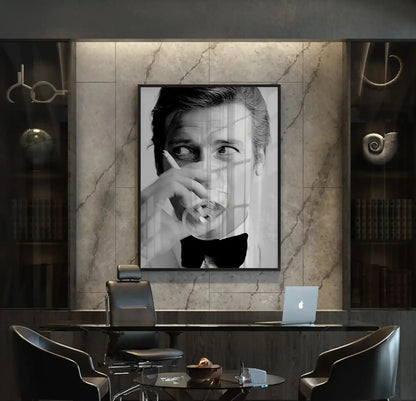 Roger Moore Whiskey - Fine Art