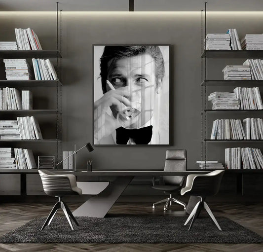 Roger Moore Whiskey - Fine Art