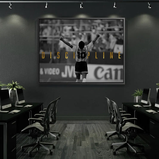 The Power of Discipline - Canvas