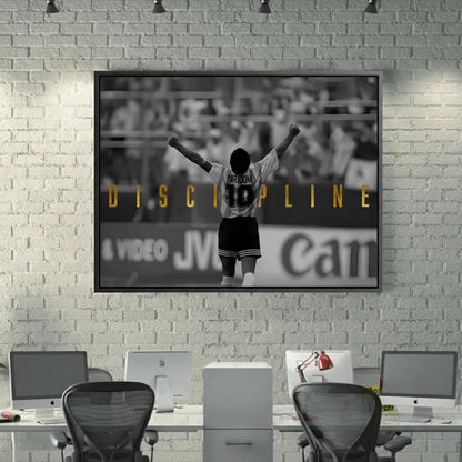 The Power of Discipline - Canvas