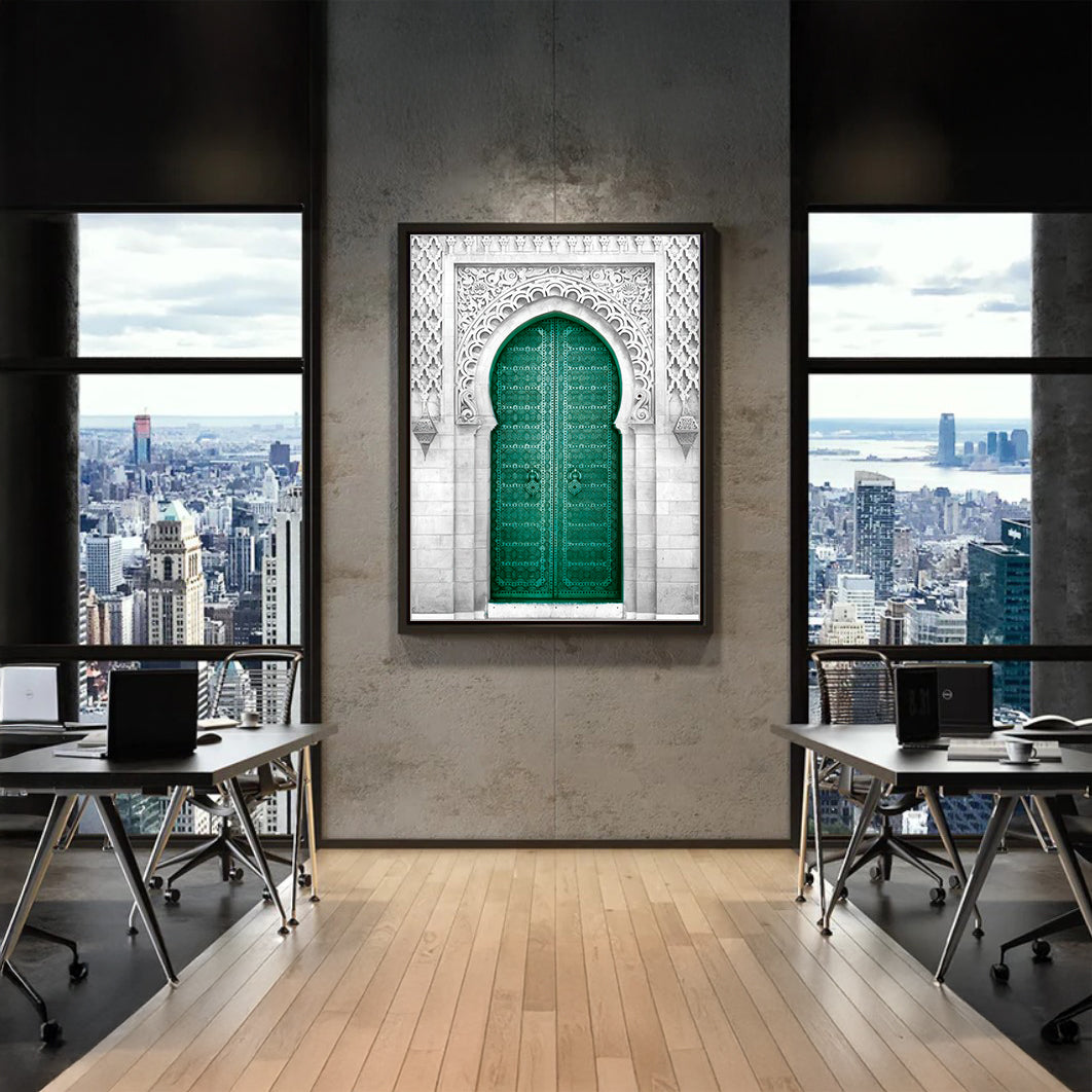 Bab al-Makina - canvas - Jasmineart.ae