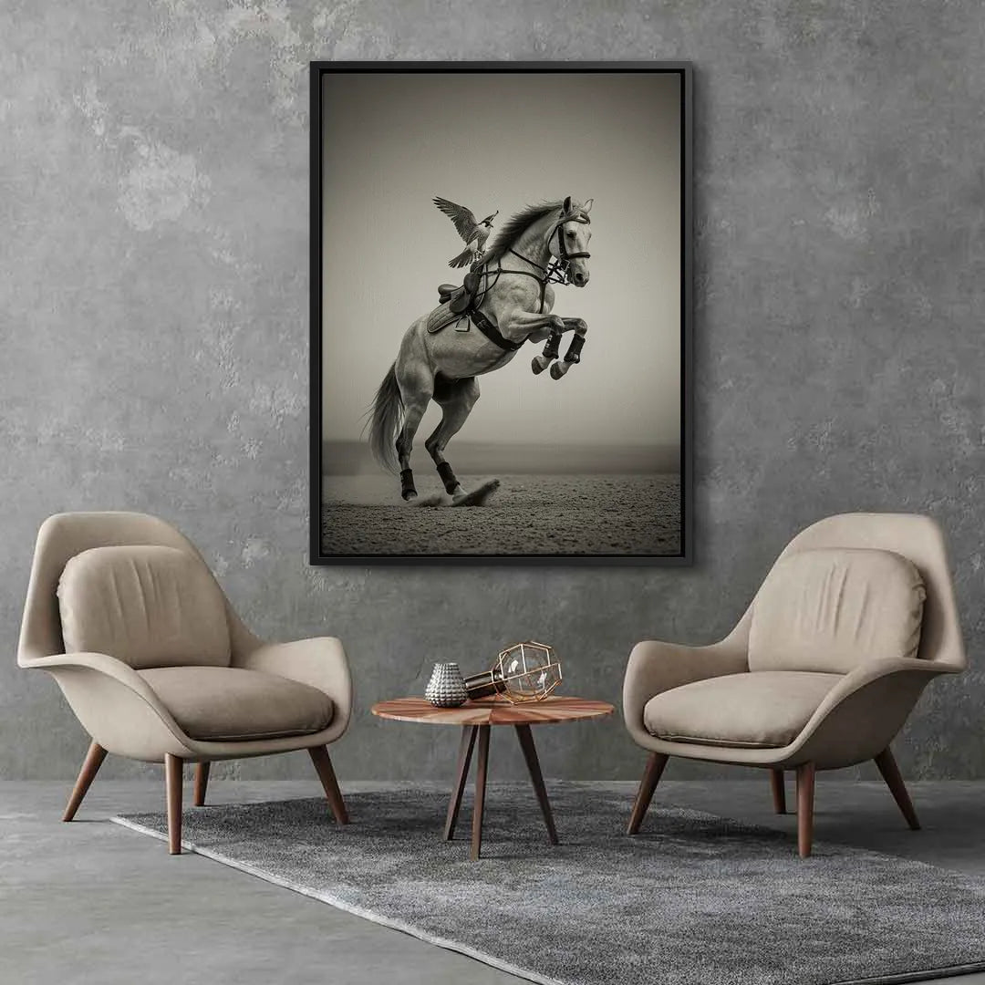 2The Falconer_s Horse - Canvas