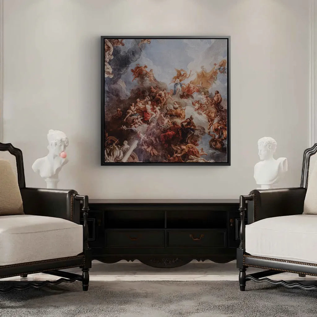 The Rococo Ceiling - Canvas - Jasmineart.ae