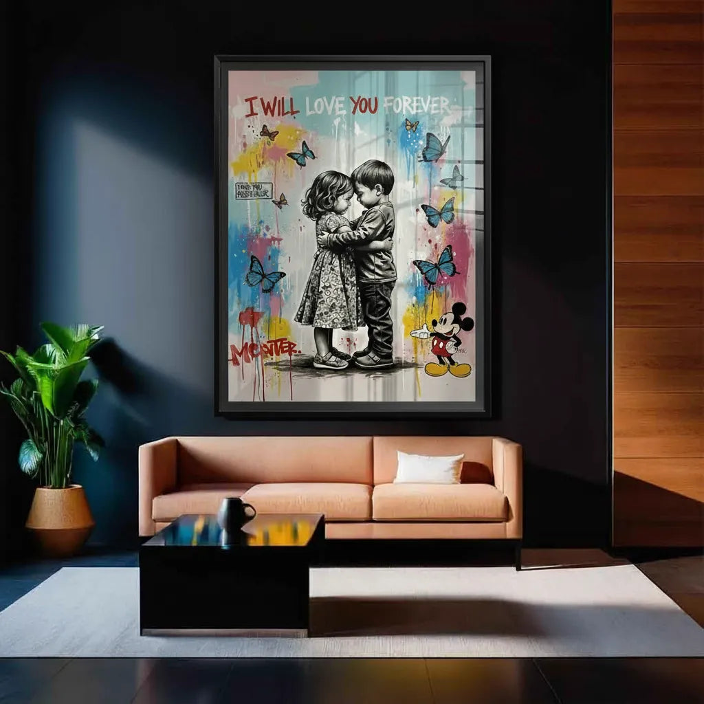I Will Love You Forever - Fine Art - Jasmineart.ae