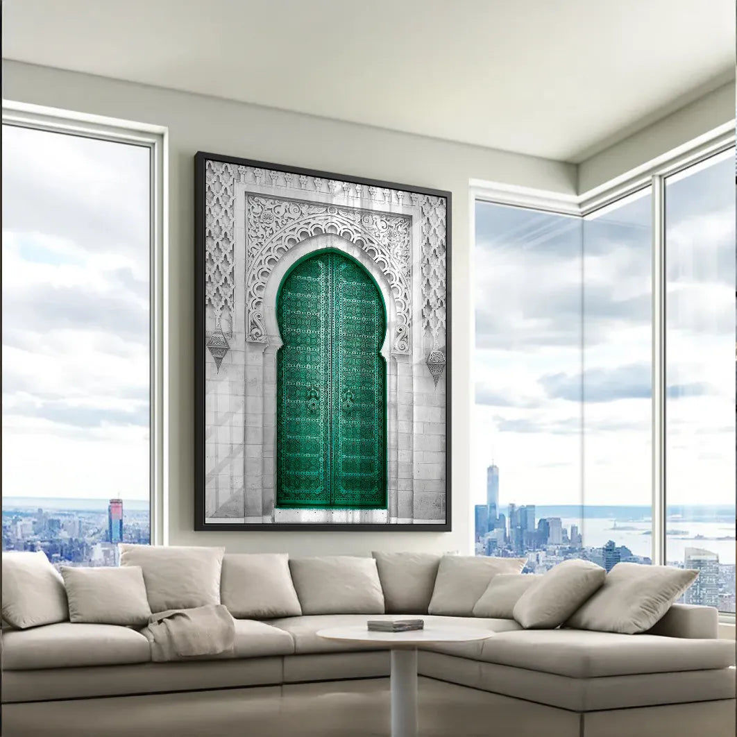 Bab al-Makina - Acrylic - Jasmineart.ae