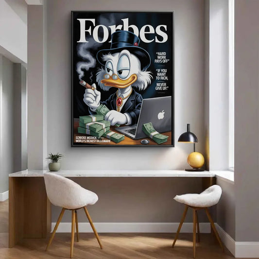 Forbes Scrooge McDuck - Canvas