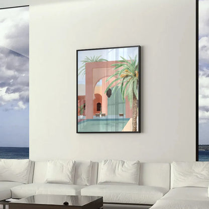 Marrakech Oasis - Fine Art