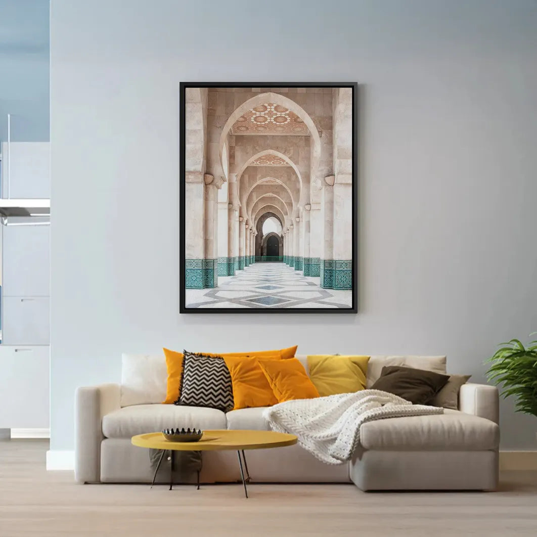 2Hassan II Mosque - Canvas