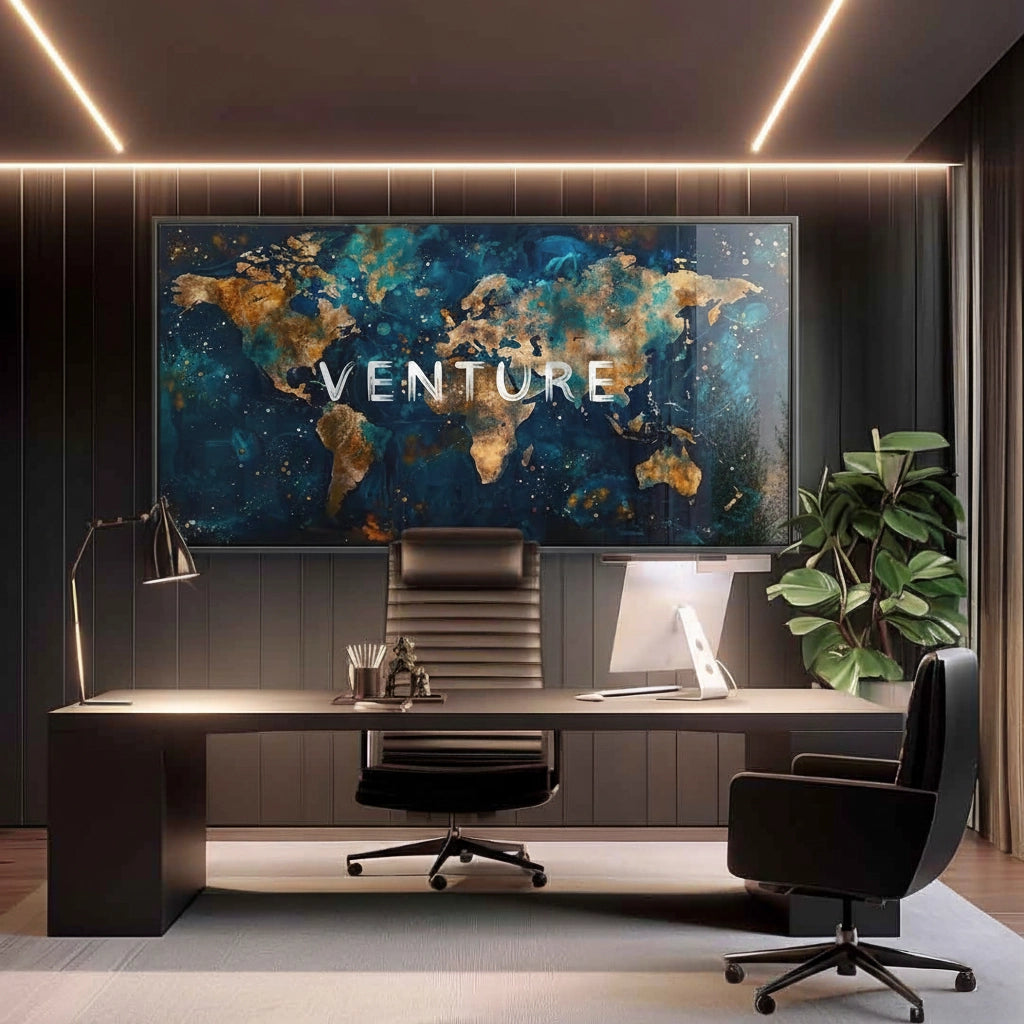Venture - Acrylic - Jasmineart.ae