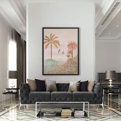 Boho Palms - canvas