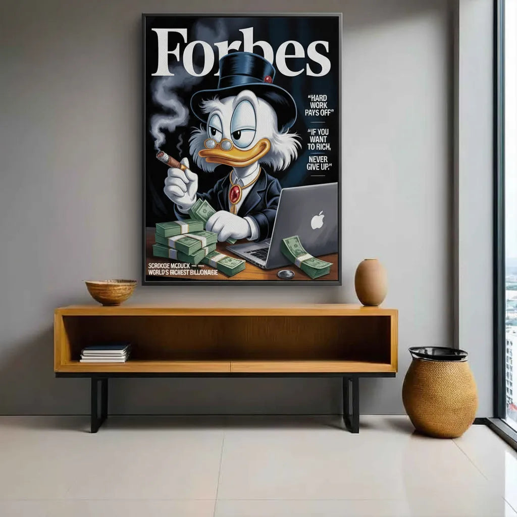 2Forbes Scrooge McDuck - Canvas