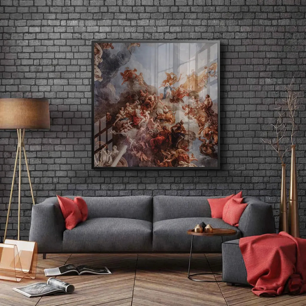 The Rococo Ceiling - Fine Art - Jasmineart.ae