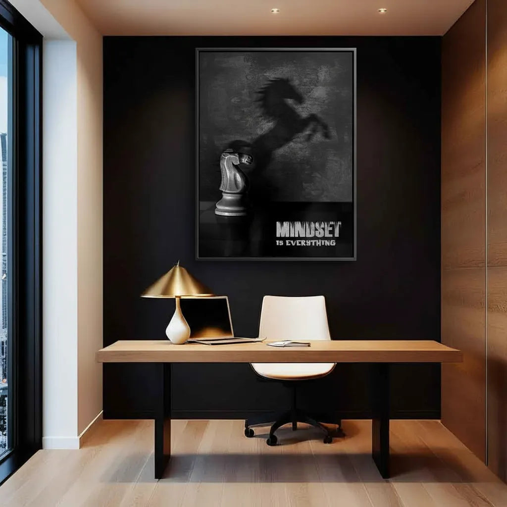 Mindset is everything - Canvas - Jasmineart.ae