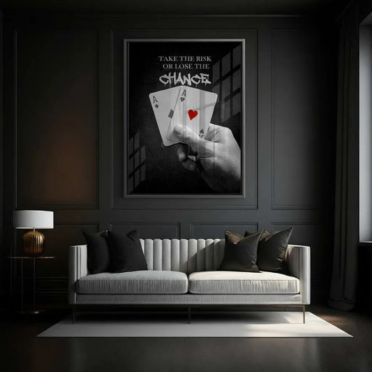 Take the Risk or Lose the Chance - Fine Art