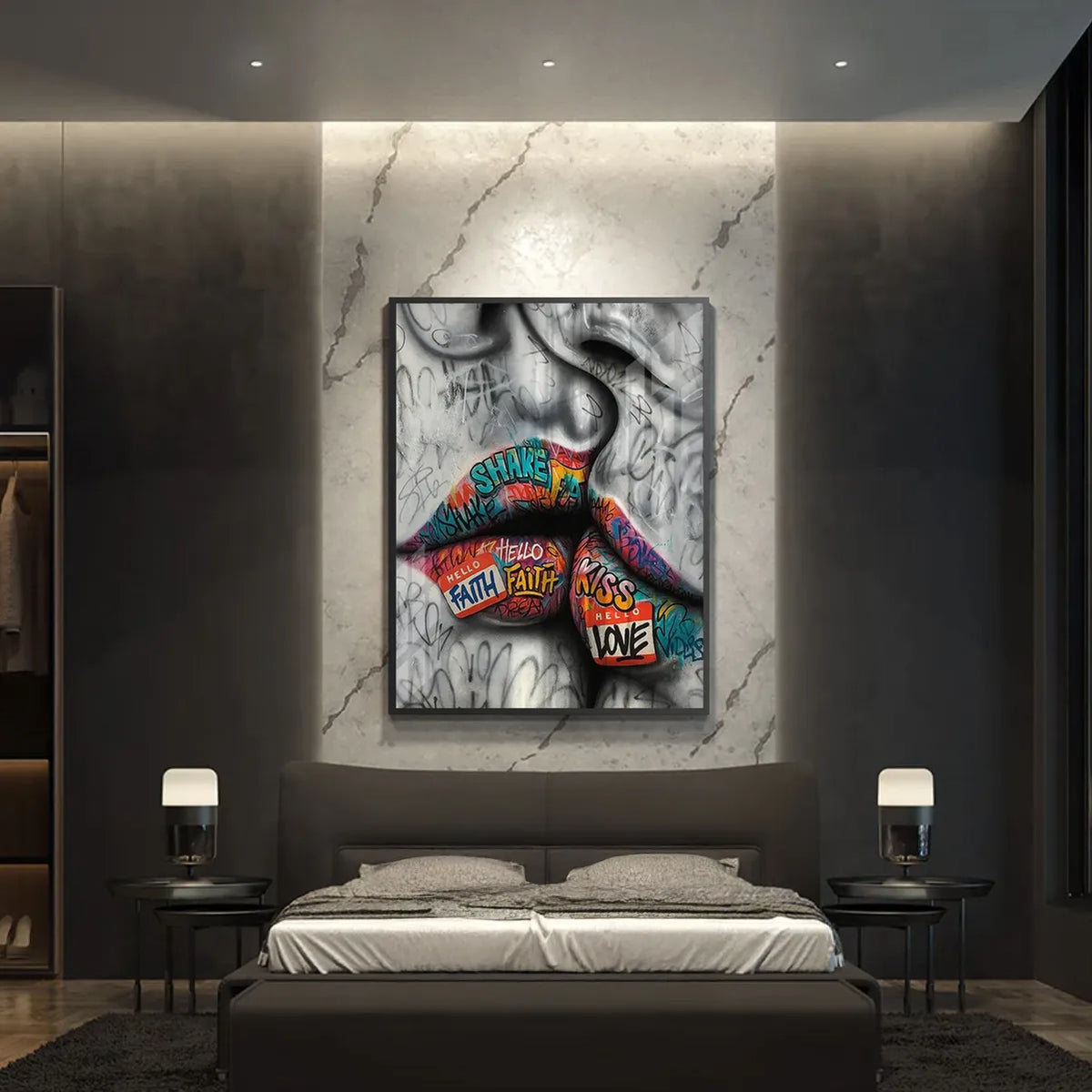 Kisses - Fine Art - Jasmineart.ae