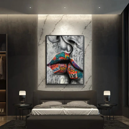 Kisses - Fine Art