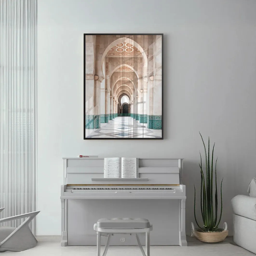 2Hassan II Mosque - Fine Art