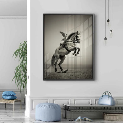 The Falconer_s Horse - Acrylic