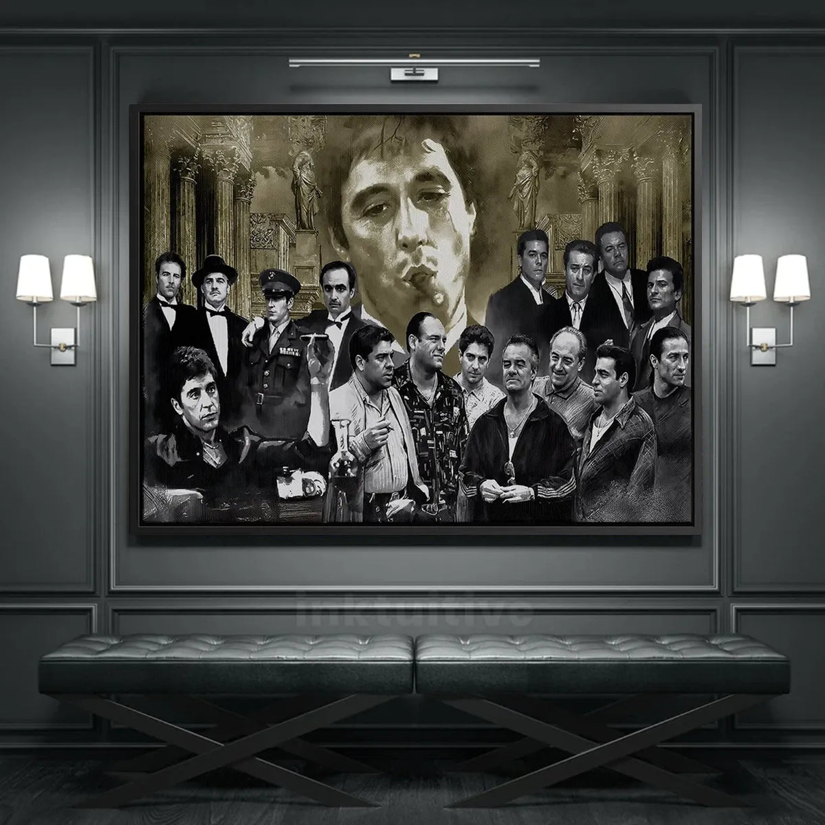 The Mafia Legends - Canvas - Jasmineart.ae