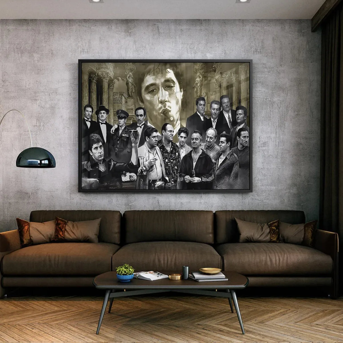 The Mafia Legends - Acrylic - Jasmineart.ae
