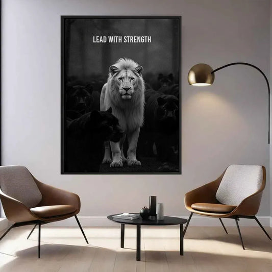 Lead With Strength - Canvas