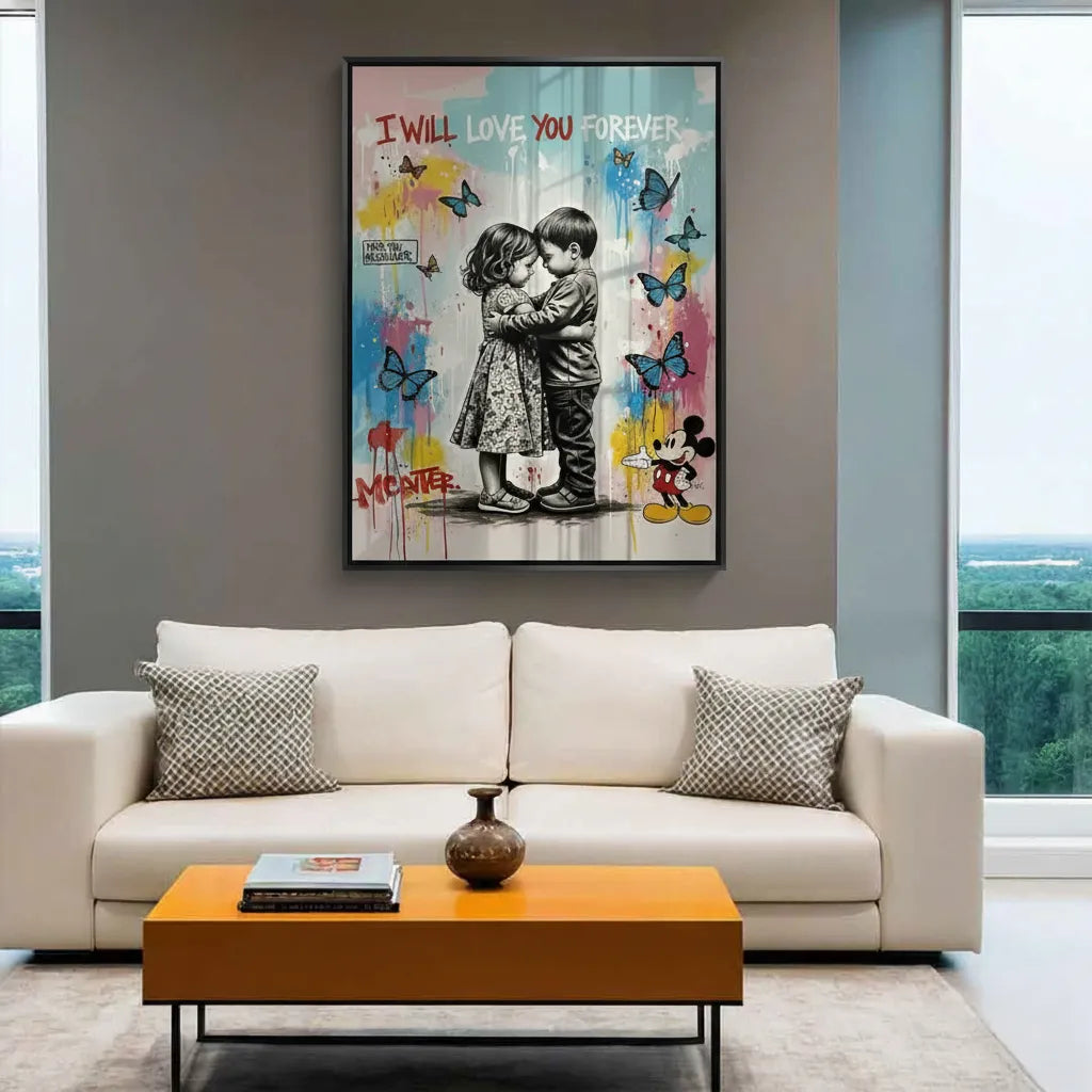 I Will Love You Forever - Fine Art - Jasmineart.ae