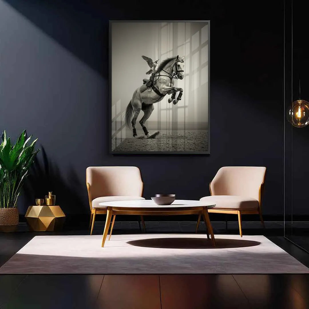 2The Falconer_s Horse - Fine Art