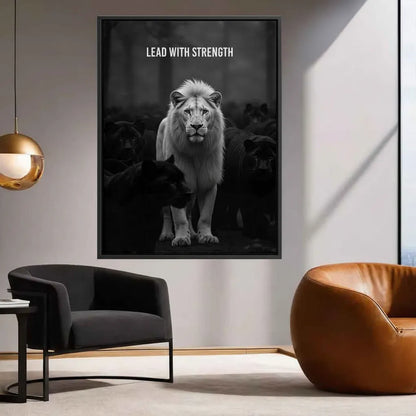 Lead With Strength - Canvas