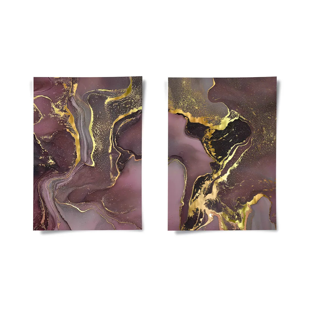 2Royal Agate Set of 2 - Poster