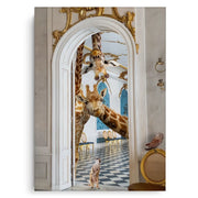 Royal Giraffes - Canvas - Jasmineart.ae