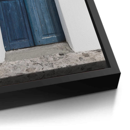 Rustic Blue Door - Canvas