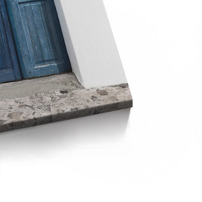 Rustic Blue Door - Canvas