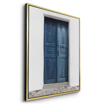 Rustic Blue Door - Canvas