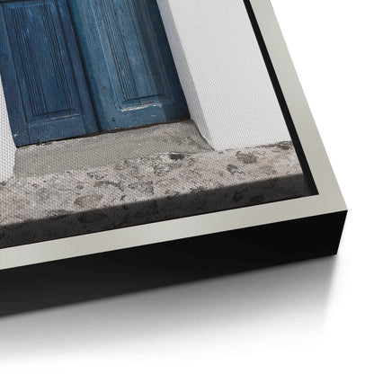 Rustic Blue Door - Canvas
