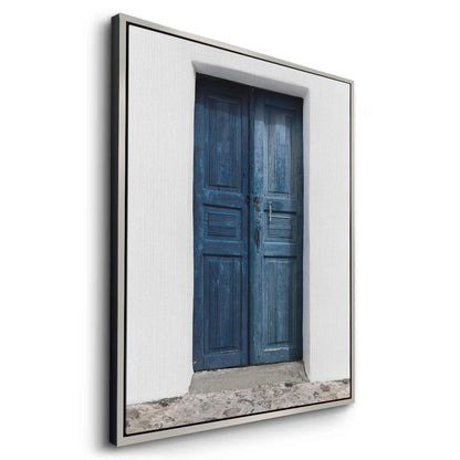 Rustic Blue Door - Canvas